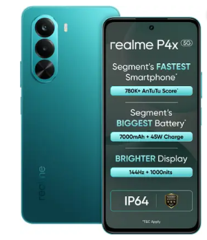 realme P4x 5G (Lake Green, 256 GB) (8 GB RAM)smartphone