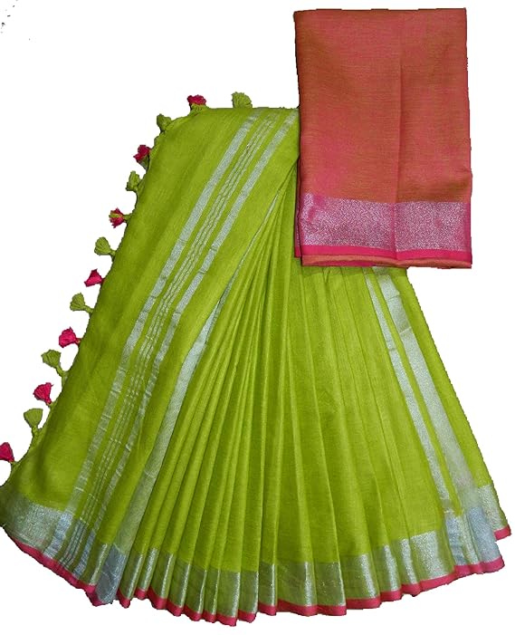 Bhagalpuri Linen Saree